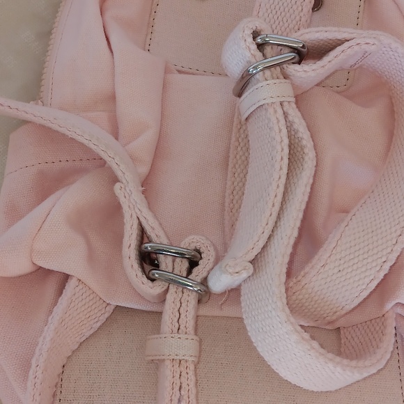 Urban outfitters mini classic canvas backpack blush pink main image 6